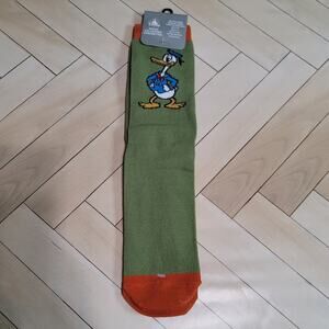 Disney Parks Casual Socks with Donald Duck in Green and Orange